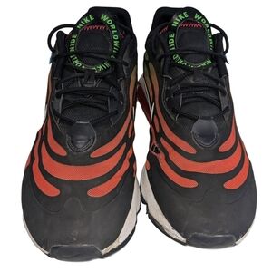 Nike Worldwide  Men's  Black and Red Sneakers CV3016-001